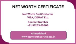 Net Worth Certificate Service in Ahmedabad