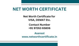 Net Worth Certificate Service in Asansol