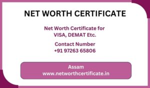 Net Worth Certificate Service in Assam