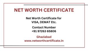 Net Worth Certificate Service in Ghaziabad