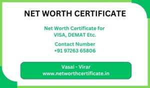 Net Worth Certificate Service in Vasai - Virar