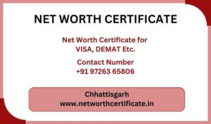 Net Worth Certificate Service in Chhattisgarh